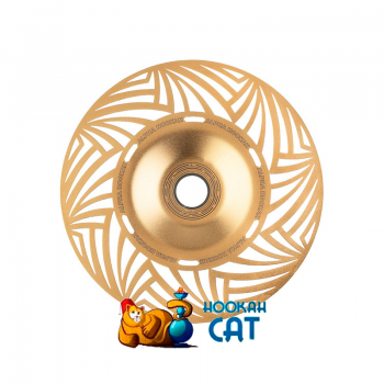 Заказать сетку для блюдца Alpha Hookah Hover Leaf Gold онлайн с доставкой по всей России - фото 1